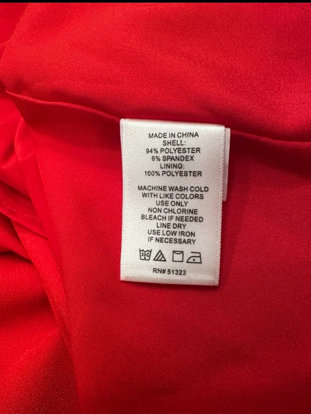 CeCe Vibrant Red Puff Sleeve Mini Shift Dress - Picture 5 of 9